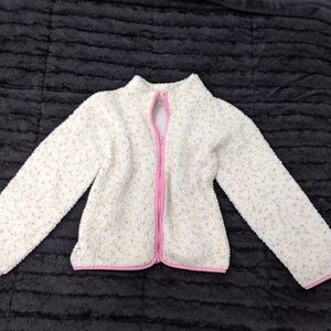 Old Navy Fleece Jacket with Pink Trim
